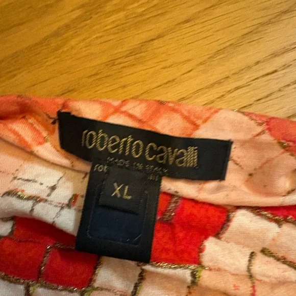 3-piece 2004 Roberto Cavalli Pink and Red Set - Picture 2 of 4